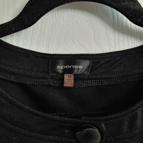 Spense Black Peplum Blazer - Picture 6 of 7